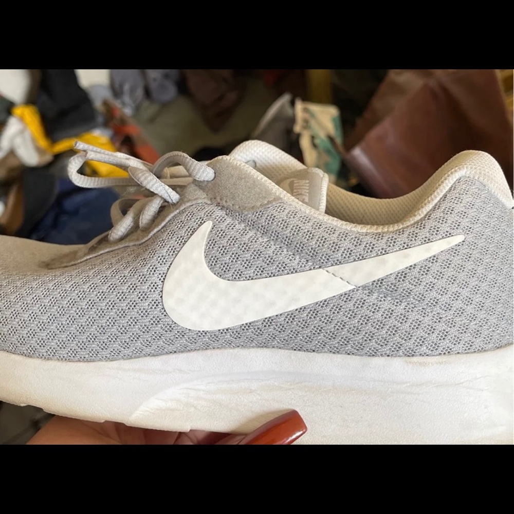 Grey running nikes